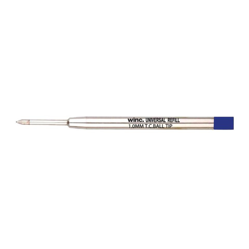 Winc Universal Ballpoint Pen Refill Medium 1.0mm Blue Each