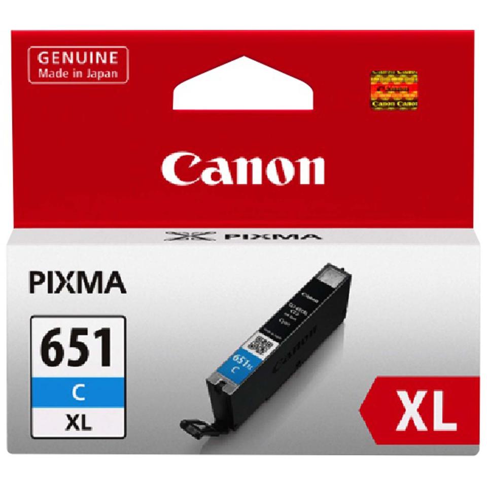 Canon PIXMA CLI-651XLC Cyan Ink Cartridge