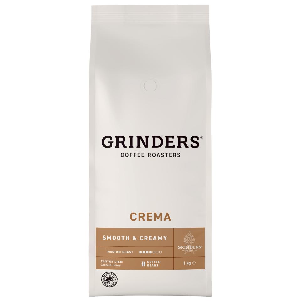Grinders Crema Coffee Beans 1kg Image
