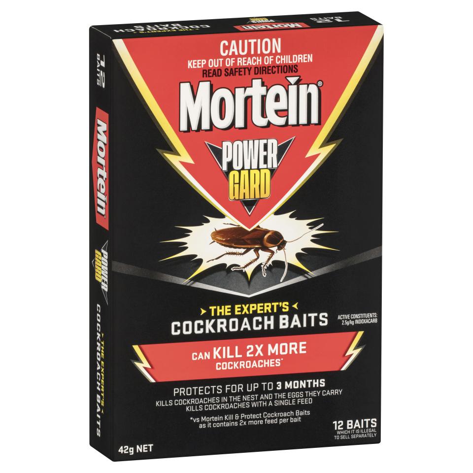 Mortein Powergard Cockroach Baits 12s