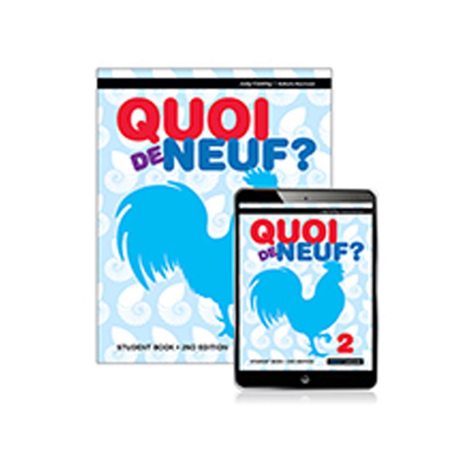 Quoi De Neuf 2 Student Book With Ebook Judy Comley Et Al 2nd Edition