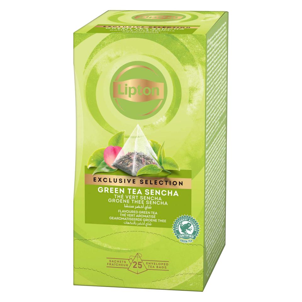 Lipton Exclusive Selection Green Tea Sencha Tea Bags Pack 25