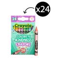 Thumbnail image of Crayola Colors Of Kindness Crayons Pack 24