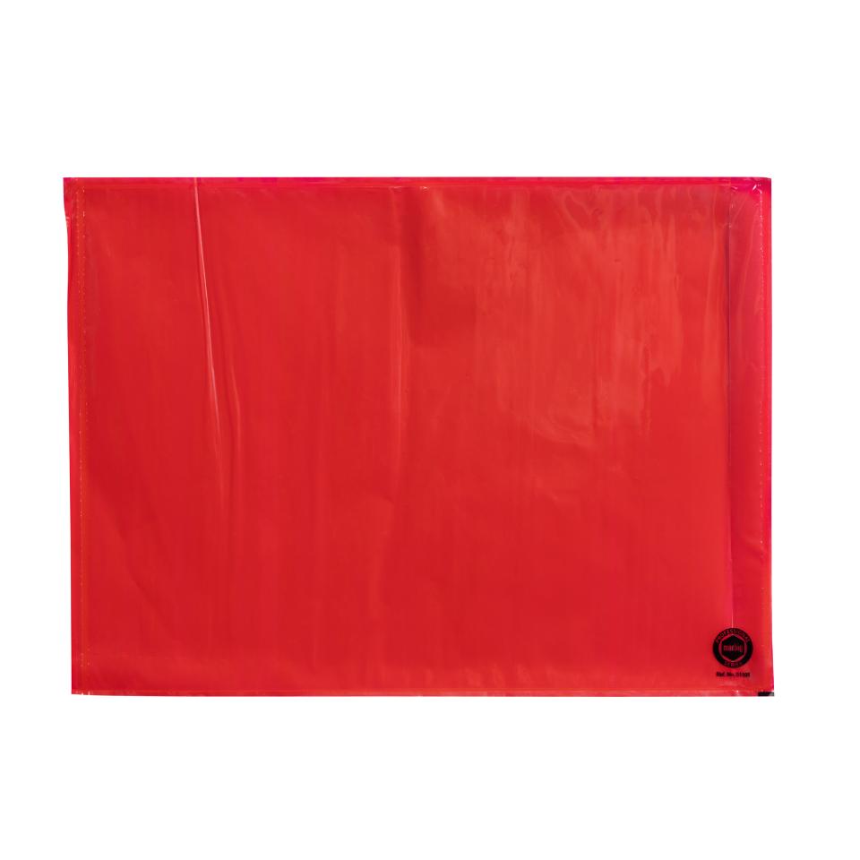 Marbig Professional Plain Selfadhesive Envelope Red 325mm X 235mm Box 250 Image