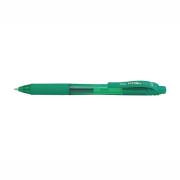 Pentel BL107 EnerGel-X Retractable Gel Pen Fine 0.7mm Green Box 12
