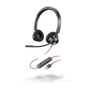 Poly Blackwire 3320 Uc Stereo USB-A Corded Headset