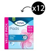 Tena Pads Extra Standard Length 24 Pack Carton 12