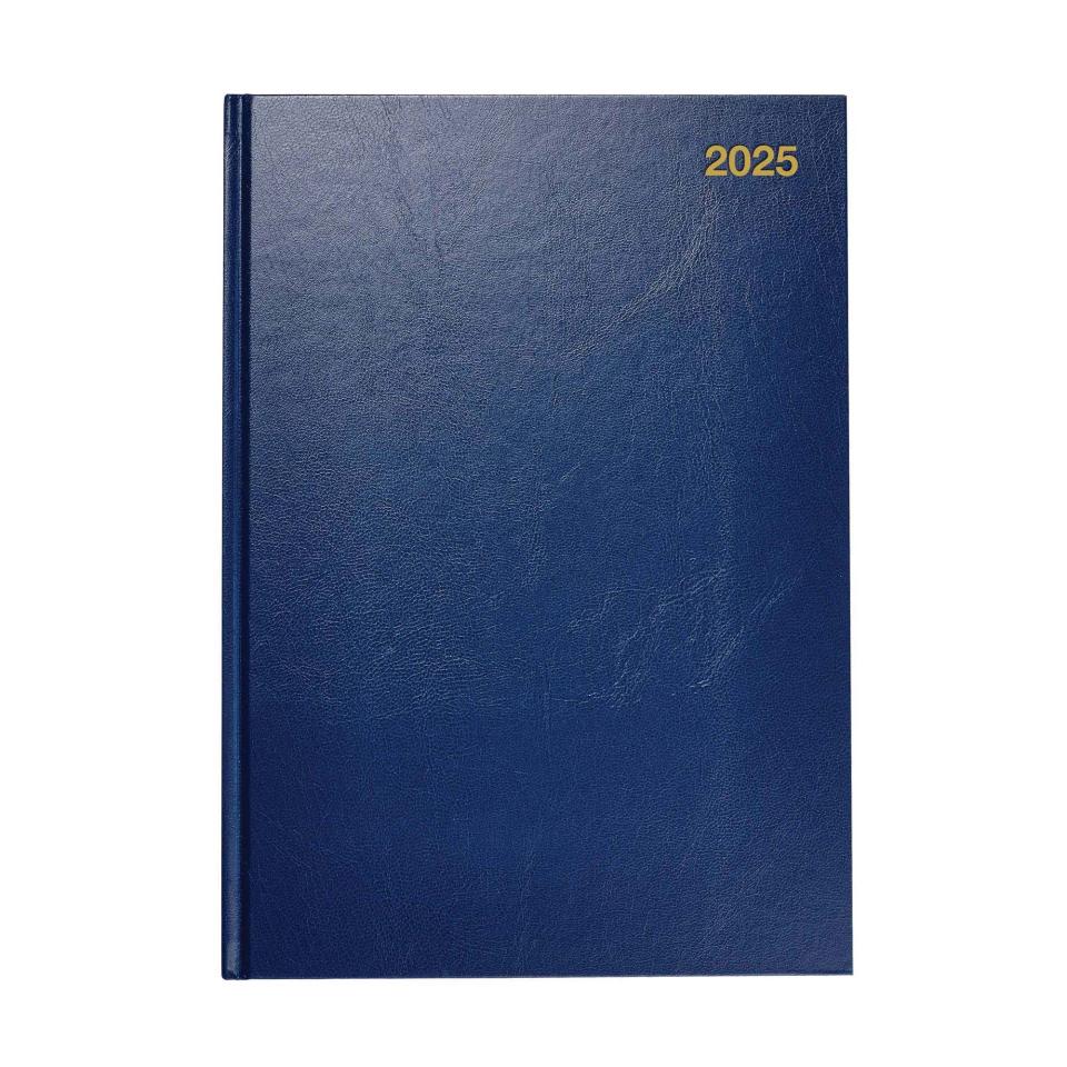 Winc 2025 Hardcover Diary A4 Week to View Navy