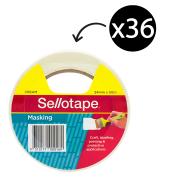 Sellotape Masking Tape 24 x 50 Carton 36