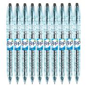 Pilot B2P (Bottle-2-Pen) Retractable Gel Pen Fine 0.7mm Black Box 10