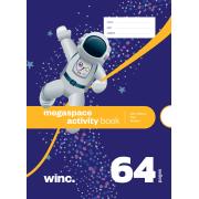 Winc Megaspace Activity Book 335x245mm 100gsm Plain 64 Pages