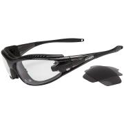 Scope Optics Slide Shield Safety Spec Clear Lens And Spare Smoke Lens Each