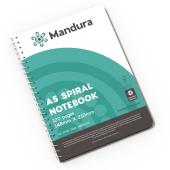 Mandura Spiral Notebook A5 120 Pages