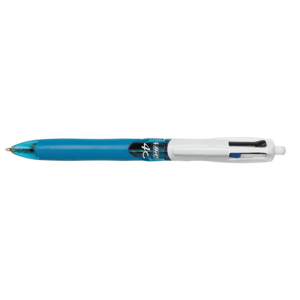 BIC Ballpoint Pen Medium 1.0mm 4 Colour Box 10 |