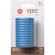 M By Staples ARC System 38mm Rings Notebook Expansion Disc Blue 12/Pack