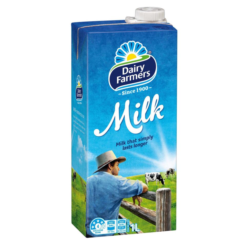 Dairy Farmers UHT Whole Milk 1 Litre