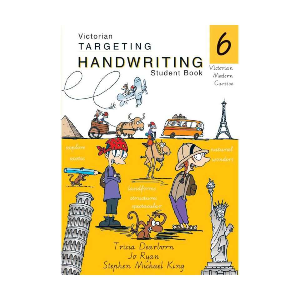 Pascal Press Targeting Handwriting VIC Student Book 6