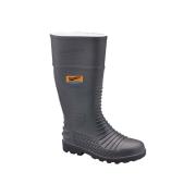 Blundstone 024 Gumboots Safety Steel Toe Cap Midsole Protection Black Size 9 Pair