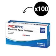 ProSafe HDPE Dispense Apron 710 x 1170mm Blue Pack 100