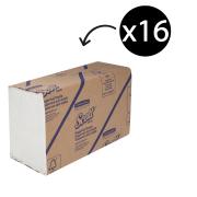 Scott 1742 Interfold Towel 26.6X23.6cm Pack 250 Carton 16