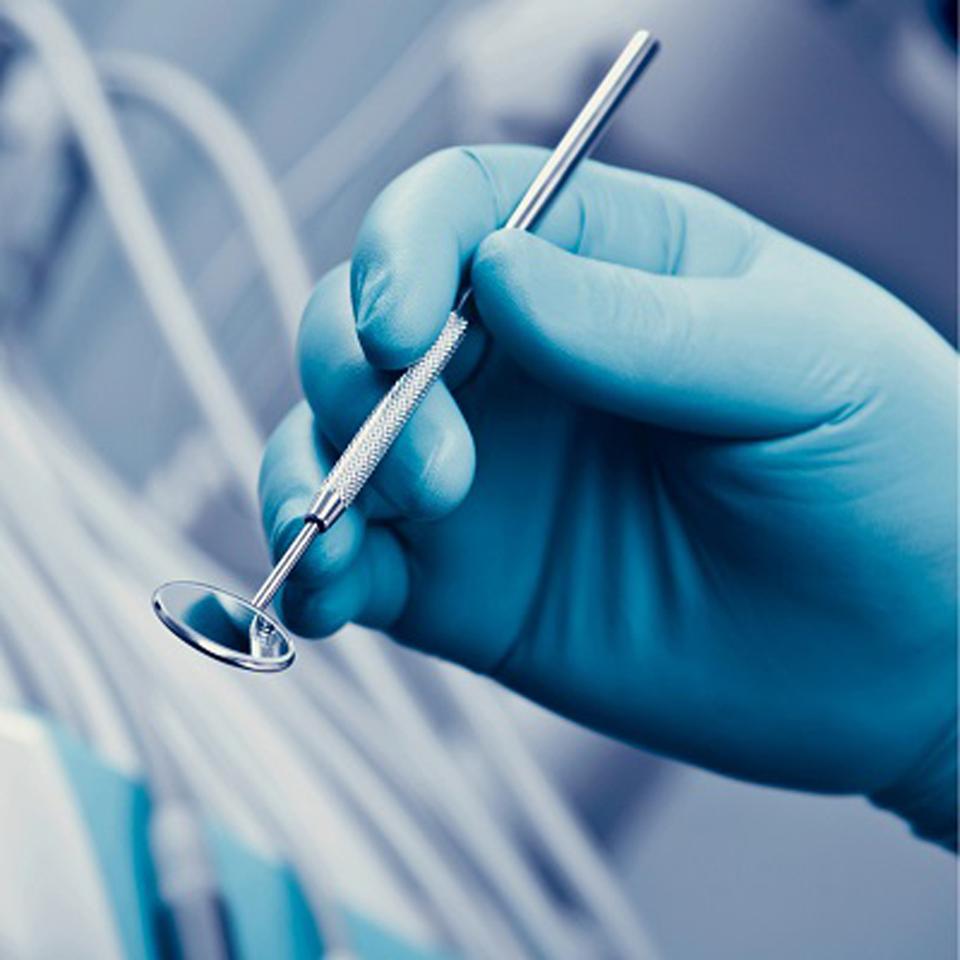 Bastion Disposable Nitrile Blue Powder Free Gloves Micro Textured Box