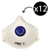 Prochoice Pc321 Disposable Respirator P2 Valved Box 12
