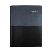 Collins Debden Financial Year Wiro Diary A4 Day To Page 2022/2023 Black