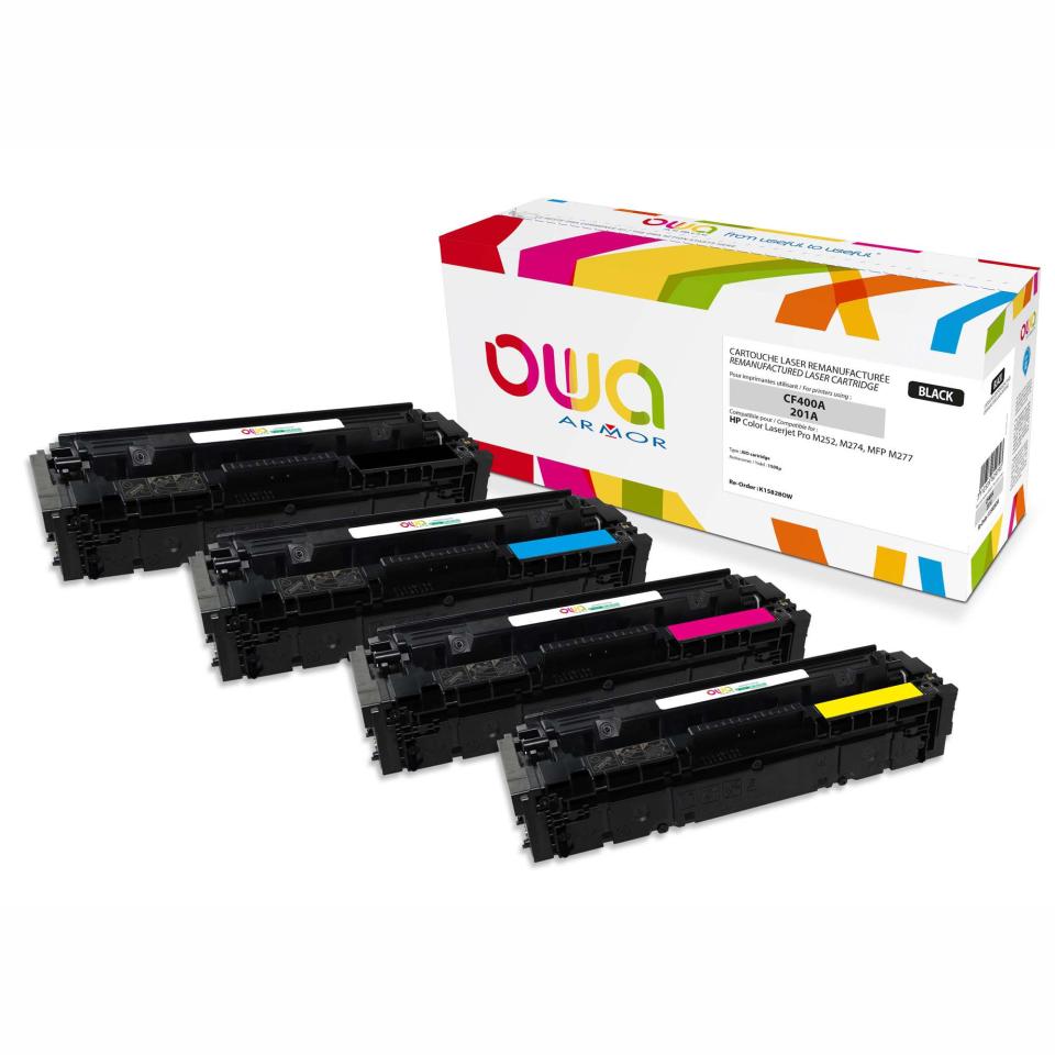 OWA CF400A Black Toner Cartridge 1.5K Image