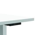 Thumbnail image of Buro Altri Height Adjustable Single Desk 1800(W)x750(D)x630-1280(H)mm Square Leg in White