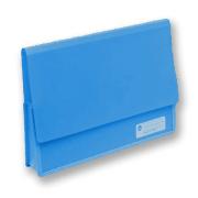 Marbig Polypick Heavy Duty Document Wallet A4 Blue