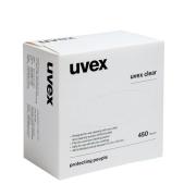 Uvex 1008 Lens Clean Tissues Repel Box 450