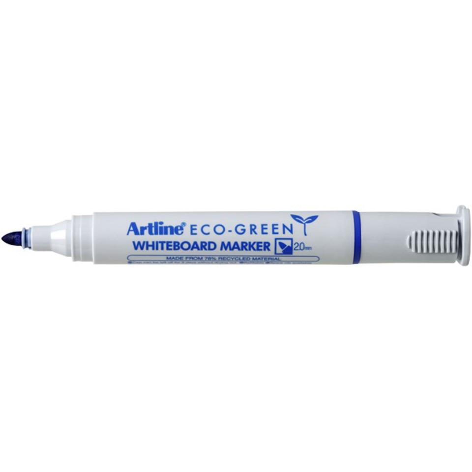 Artline 527 Blue Eco-green Whiteboard Marker 2.0mm Bullet Tip