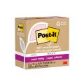 Thumbnail image of Post-it 100% Recycled Paper SS Notes 76 x 76 Wanderlust Pastels Pack 5