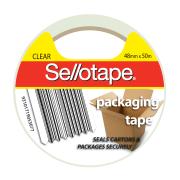 Sellotape Packaging Tape 48x50mm Hot Melt Individually Wrapped Clear Pkt 5