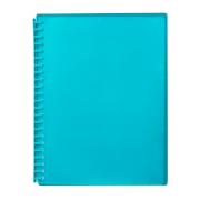Marbig Display Book With Insert Cover 20 Pocket Blue