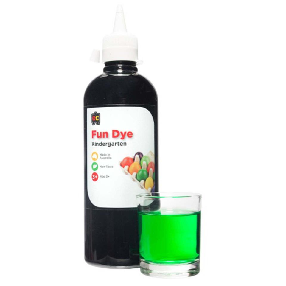 Educational Colours Kindergarten Fun Dyes 500ml Green Image