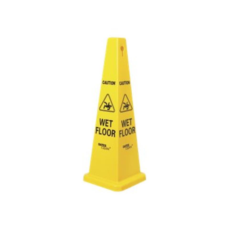 Oates Cc121Yw Safety Cone Caution Wet Floor 690m
