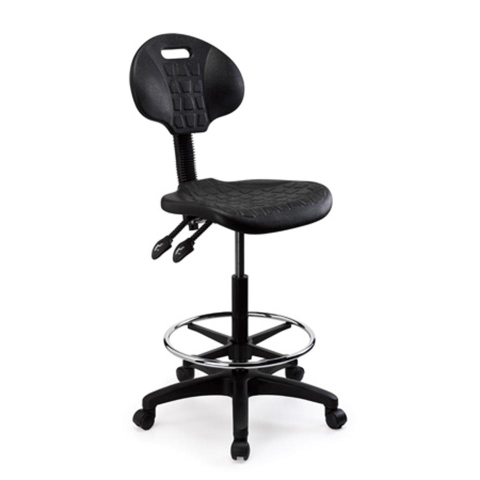 Chair Solutions Lab 300 Drafting Stool Sit And Lock Castors Image