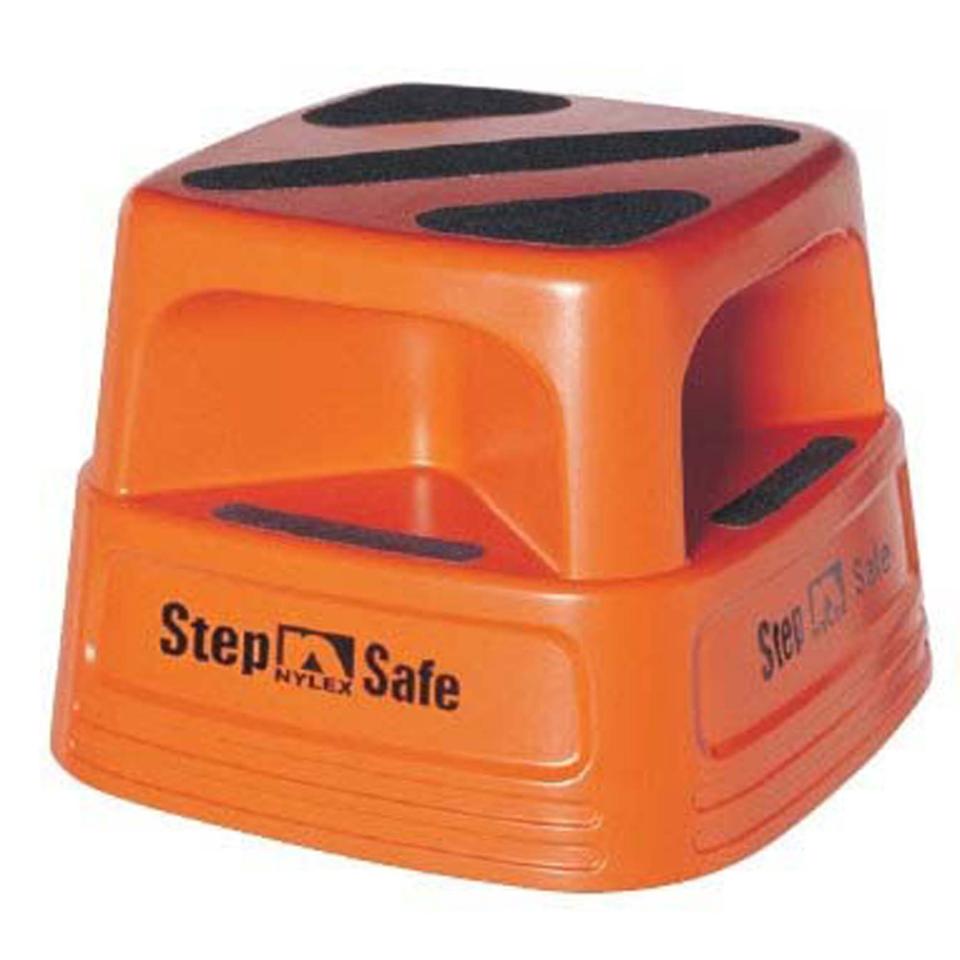 Brady Step Safe Safety Stool No Stops Orange