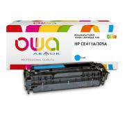 Owa CE411A Cyan Toner Cartridge 2.6K