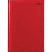 Winc 2024 Soft Touch Hard Cover Diary A5 Week to View Red