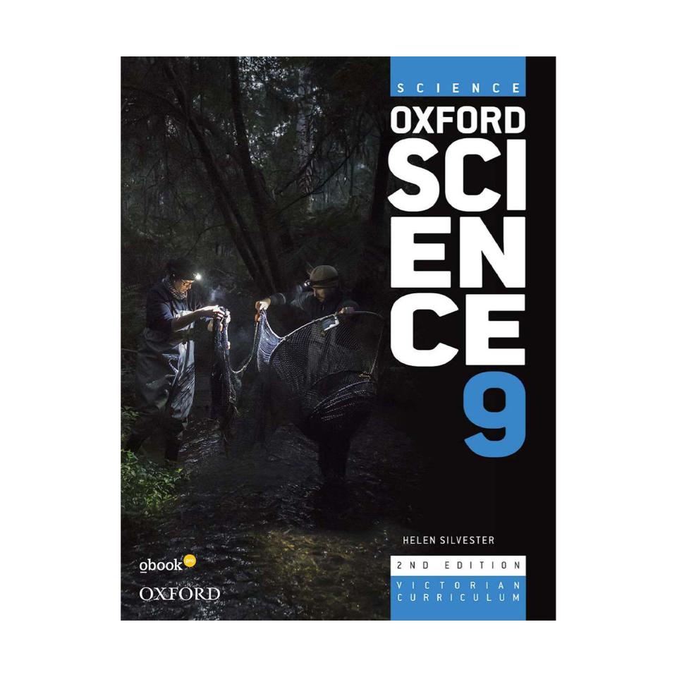 Oxford Science 9 VIC Student Book + Obook Assess Helen Silvester 2nd Edn