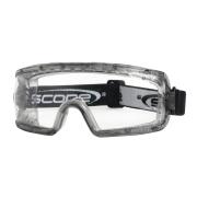 Scope Atomic Goggle with Clear Lens Crystal Grey Frame Pair