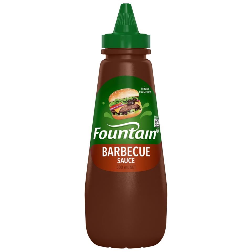 Fountain Squeezable Barbecue Sauce 500ml Bottle Image