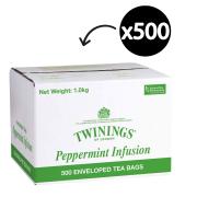 Twinings Peppermint Enveloped Tea Bags Carton 500