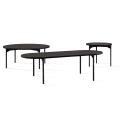 Thumbnail image of Jonas Ihreborn Talk Coffee Table Round Shape Black 800 Dia X 350 Powdercoat Valchromat Top 
