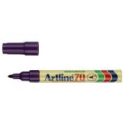 Artline 70 Permanent Marker Bullet 1.5mm Purple