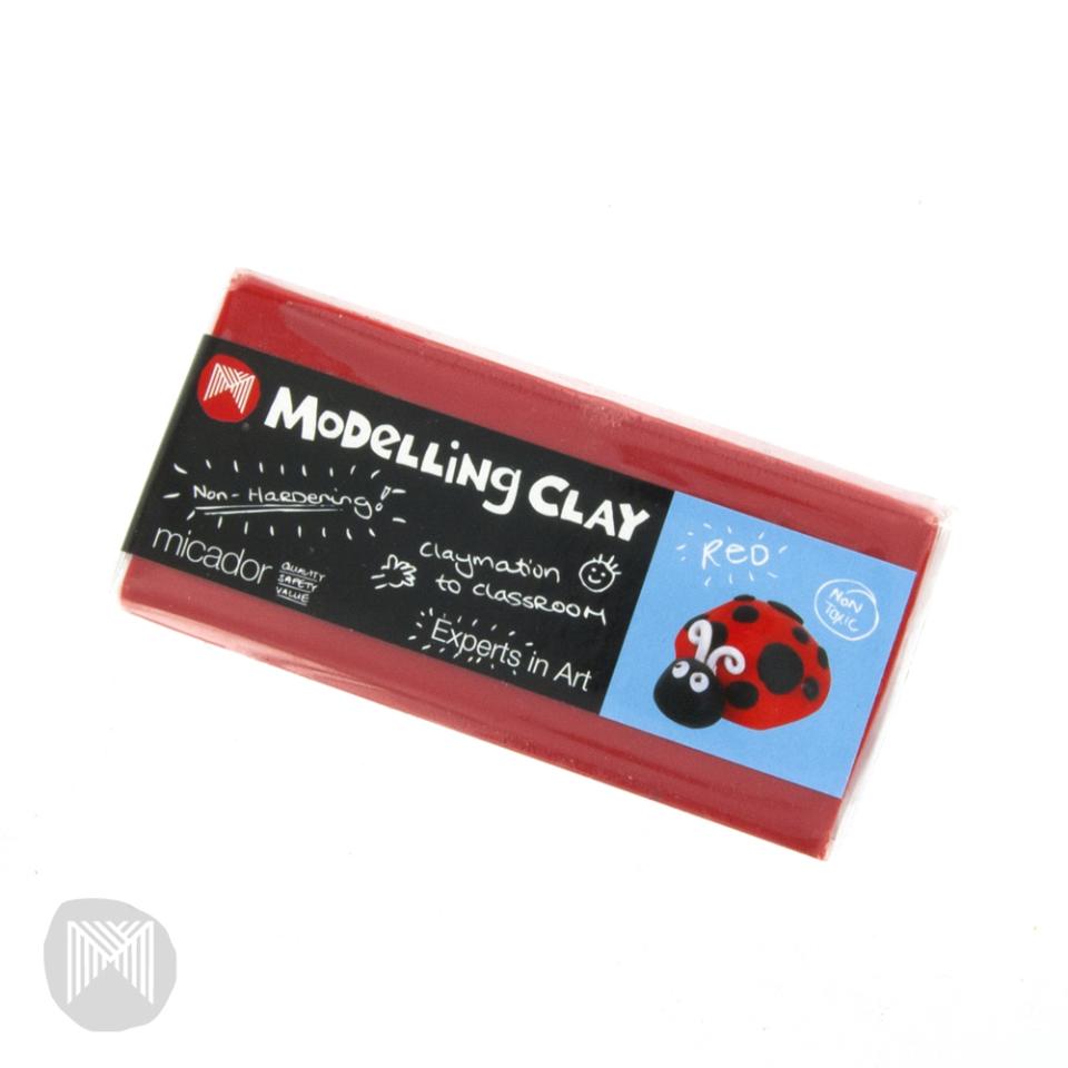 Micador Supermodelling Clay Red 500g