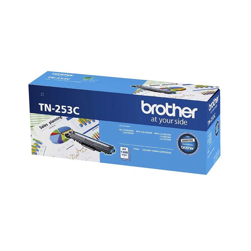 Brother TN-253C Cyan Toner Cartridge 1.3k