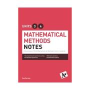 A+ Maths Methods Notes VCE Units 3 & 4 Sb 2Ed Print+Digital By Sue Garner